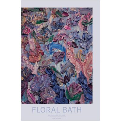 Poppykalas Floral Bath - Exhibition Print 42X59.4CM Patterned 42X59.4CM Poppykalas Floral Bath - Exhibition Print 42X59.4CM Patterned 42X59.4CM