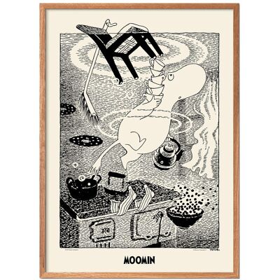Moomin X Pstr Studio - Dreaming 50X70CM 50X70CM Moomin X Pstr Studio - Dreaming 50X70CM 50X70CM