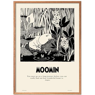 Moomin X Pstr Studio - Long Journey 50X70CM 50X70CM Moomin X Pstr Studio - Long Journey 50X70CM 50X70CM