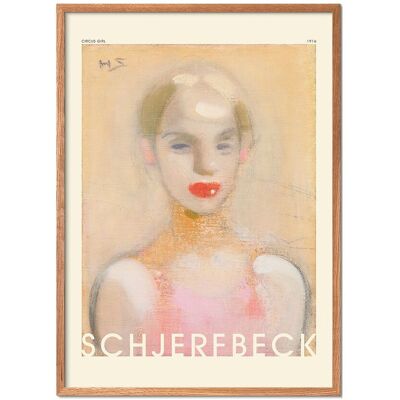 Pstr Studio - Helene Schjerfbeck - Circus Girl 50X70CM Patterned 50X70CM Pstr Studio - Helene Schjerfbeck - Circus Girl 50X70CM Patterned 50X70CM