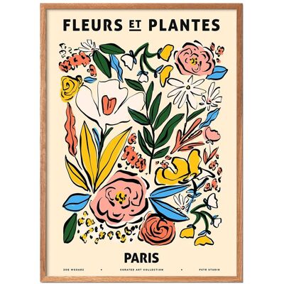 Pstr Studio - Zoe - Fleurs Et Plantes - Paris 30X40CM Patterned 30X40CM Pstr Studio - Zoe - Fleurs Et Plantes - Paris 30X40CM Patterned 30X40CM