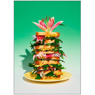 Supermercat Dagwood-Flower-Sandwich 70X100CM Patterned 70X100CM Supermercat Dagwood-Flower-Sandwich 70X100CM Patterned 70X100CM
