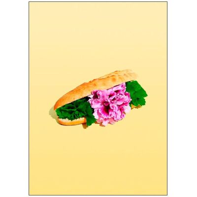 Supermercat Flower Baguette 70X100CM Patterned 70X100CM Supermercat Flower Baguette 70X100CM Patterned 70X100CM