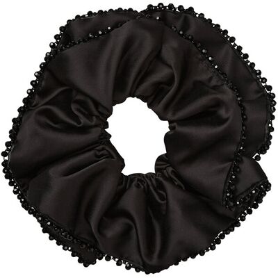 Becksöndergaard Luster Bead Scrunchie ONE SIZE Black ONE SIZE Becksöndergaard Luster Bead Scrunchie ONE SIZE Black ONE SIZE