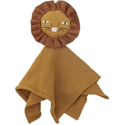 Bloomingville Elvin Comfort Blanket, Brown, Cotton 35X35CM Brown 35X35CM Bloomingville Elvin Comfort Blanket, Brown, Cotton 35X35CM Brown 35X35CM
