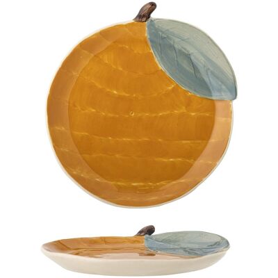 Bloomingville - Agnes Plate - Oransje - 16 cm - Tallerken Bloomingville - Agnes Plate - Oransje - 16 cm - Tallerken