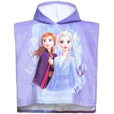 BrandMac Poncho Frozen 802 - 50X100 Cm 50X100CM Blue 50X100CM BrandMac Poncho Frozen 802 - 50X100 Cm 50X100CM Blue 50X100CM