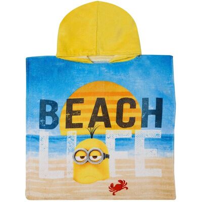 BrandMac Poncho Minions 50X100Cm, 100% Cotton 50X100CM Patterned 50X100CM BrandMac Poncho Minions 50X100Cm, 100% Cotton 50X100CM Patterned 50X100CM