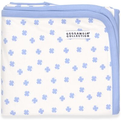 Geggamoja Bamboo Baby Blanket ONE SIZE Blue ONE SIZE Geggamoja Bamboo Baby Blanket ONE SIZE Blue ONE SIZE