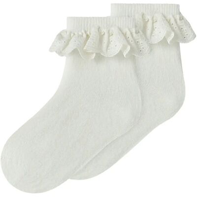Lil'Atelier Nmfdertrud 2 Pack Sock Lil 28-30 Cream 28-30 Lil'Atelier Nmfdertrud 2 Pack Sock Lil 28-30 Cream 28-30