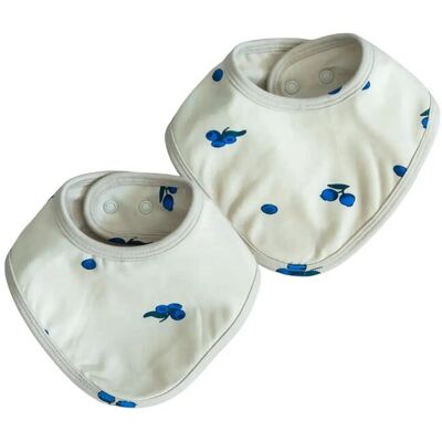 LouieLouie Bibs -Jersey 2 Pack ONE SIZE White ONE SIZE LouieLouie Bibs -Jersey 2 Pack ONE SIZE White ONE SIZE