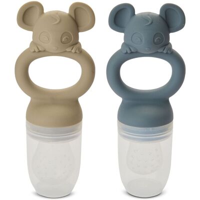 Nuuroo Lauge Silicone Fruit Pacifier 2-Pack 14.5X4X5.5CM Patterned 14.5X4X5.5CM Nuuroo Lauge Silicone Fruit Pacifier 2-Pack 14.5X4X5.5CM Patterned 14.5X4X5.5CM
