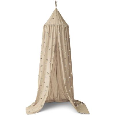 Nuuroo Viggo Muslin Canopy 50X270CM Beige 50X270CM Nuuroo Viggo Muslin Canopy 50X270CM Beige 50X270CM