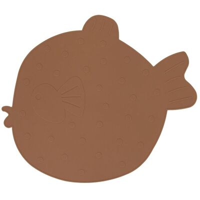 OYOY MINI Placemat Little Finn 47.5X40.3X0.2CM x 47.5 Brown 47.5X40.3X0.2CM x 47.5 OYOY MINI Placemat Little Finn 47.5X40.3X0.2CM x 47.5 Brown 47.5X40.3X0.2CM x 47.5