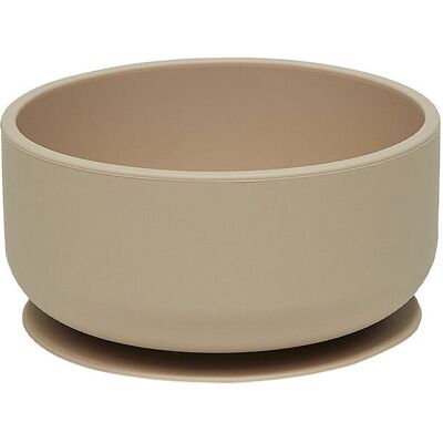 OYOY Enkei Beige Silikon Bolle med Sug - 12x6 cm OYOY Enkei Beige Silikon Bolle med Sug - 12x6 cm