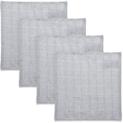 Pippi Facecloth (4-Pack) 27X27CM Blue 27X27CM Pippi Facecloth (4-Pack) 27X27CM Blue 27X27CM