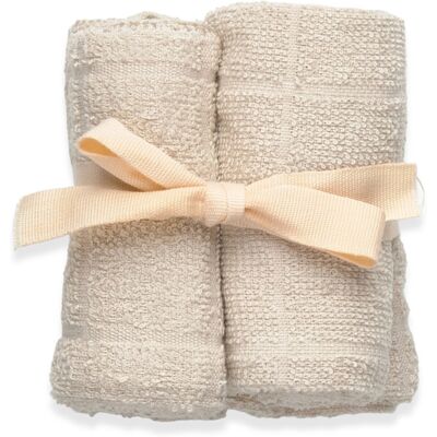 Pippi Facecloth (4-Pack) 2727 CM Beige 2727 CM Pippi Facecloth (4-Pack) 2727 CM Beige 2727 CM