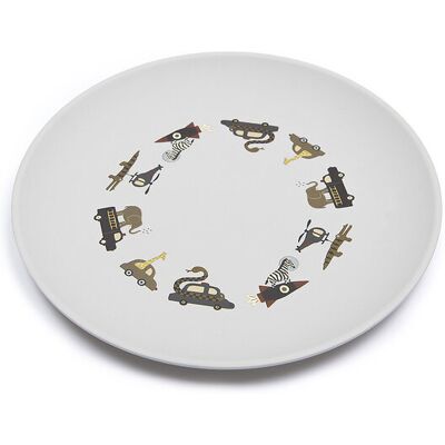Smallstuff Flat Plate, Engine Ø 20 CM 20 cm Grey Ø 20 CM 20 cm Smallstuff Flat Plate, Engine Ø 20 CM 20 cm Grey Ø 20 CM 20 cm