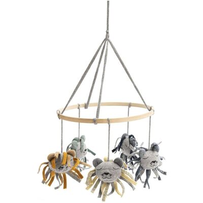 Smallstuff Hangning Mobile, Lion, Multi 24C24X19 Grey 24C24X19 Smallstuff Hangning Mobile, Lion, Multi 24C24X19 Grey 24C24X19