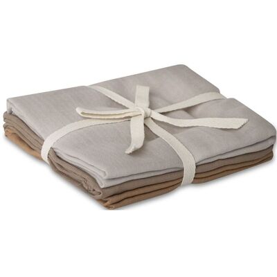 That's Write Muslin Pack Of 3 Feather Grey/Brown/Golden Mist ONE SIZE Brown ONE SIZE That's Write Muslin Pack Of 3 Feather Grey/Brown/Golden Mist ONE SIZE Brown ONE SIZE