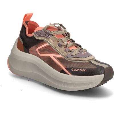 Calvin Chunky Run Ckstripe Lup Tran Rip 41 Coral 41 Calvin Chunky Run Ckstripe Lup Tran Rip 41 Coral 41