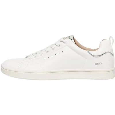ONLY Onlshilo Pu Sneaker Noos 38 White 38 ONLY Onlshilo Pu Sneaker Noos 38 White 38