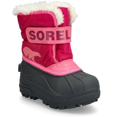 Sorel Toddler Snow Commander Boot 22 Pink 22 Sorel Toddler Snow Commander Boot 22 Pink 22