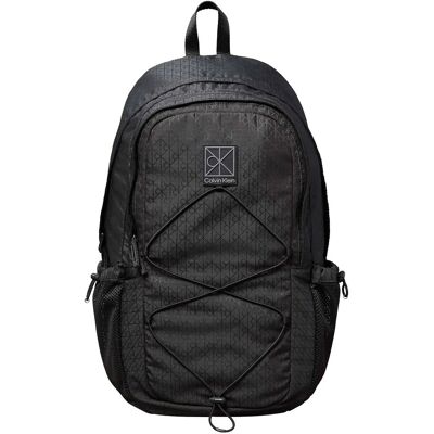 Calvin Utility Emblem Bungee Backpack ONE SIZE Black ONE SIZE Calvin Utility Emblem Bungee Backpack ONE SIZE Black ONE SIZE