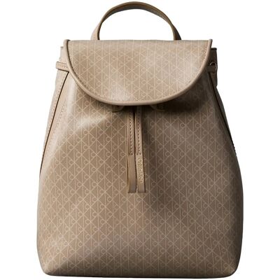 Calvin Emblem Aop Mini Backpack ONE SIZE Beige ONE SIZE Calvin Emblem Aop Mini Backpack ONE SIZE Beige ONE SIZE