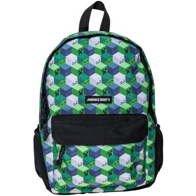 Euromic Minecraft, Rygsæk H38 X B28 X D13 Cm ONE SIZE Green ONE SIZE Euromic Minecraft, Rygsæk H38 X B28 X D13 Cm ONE SIZE Green ONE SIZE