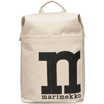 Marimekko Mono Backpack Solid ONE SIZE Cream ONE SIZE Marimekko Mono Backpack Solid ONE SIZE Cream ONE SIZE