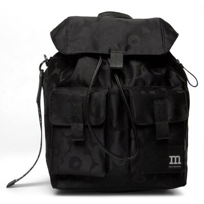 Marimekko Everything Backpack L Unikko 28X 36X 18CM Black 28X 36X 18CM Marimekko Everything Backpack L Unikko 28X 36X 18CM Black 28X 36X 18CM