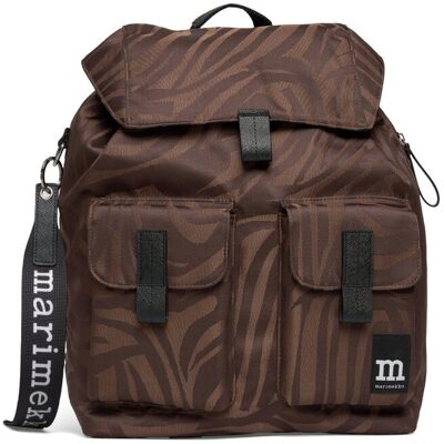 Marimekko Everything Backpack Jokuraita ONE SIZE Brown ONE SIZE Marimekko Everything Backpack Jokuraita ONE SIZE Brown ONE SIZE