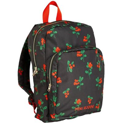 Mini Rodini Lingonberries Aop Backpack ONE SIZE Black ONE SIZE Mini Rodini Lingonberries Aop Backpack ONE SIZE Black ONE SIZE