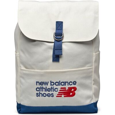 New Balance Canvas Backpack ONE SIZE White ONE SIZE New Balance Canvas Backpack ONE SIZE White ONE SIZE