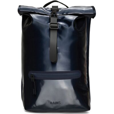 Rains Rolltop Rucksack W3 ONE SIZE Navy ONE SIZE Rains Rolltop Rucksack W3 ONE SIZE Navy ONE SIZE