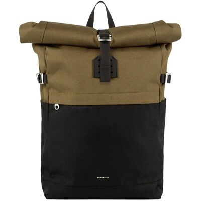 SANDQVIST Icon Rolltop Backpack M M Black M SANDQVIST Icon Rolltop Backpack M M Black M
