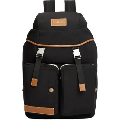 Tommy Hilfiger Th Casual Flag Backpack ONE SIZE Black ONE SIZE Tommy Hilfiger Th Casual Flag Backpack ONE SIZE Black ONE SIZE