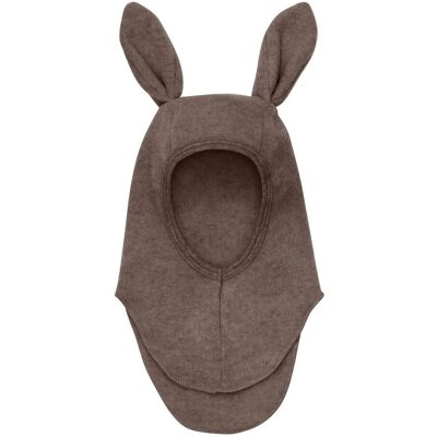 Huttelihut Balaclava Ears Wool Fleece 12-24M Brown 12-24M Huttelihut Balaclava Ears Wool Fleece 12-24M Brown 12-24M