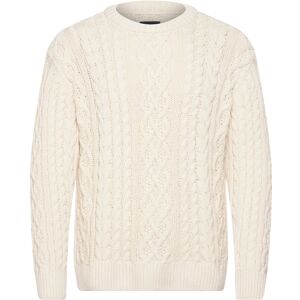 Abercrombie & Fitch Cable Crew XL Cream XL Abercrombie & Fitch Cable Crew XL Cream XL