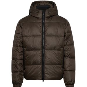 Abercrombie & Fitch Aircloud Hooded Puffer M Brown M Abercrombie & Fitch Aircloud Hooded Puffer M Brown M