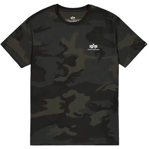 Alpha Industries Backprint T Camo L Black L Alpha Industries Backprint T Camo L Black L