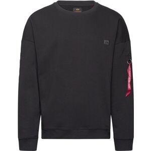 Alpha Industries Alpha Essentials Rl Sweater M Black M Alpha Industries Alpha Essentials Rl Sweater M Black M