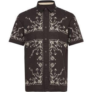 Anerkjendt Theo Flower Print S/S Shirt S Brown S Anerkjendt Theo Flower Print S/S Shirt S Brown S