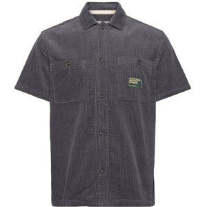 Anerkjendt Aktheo Corduroy S/S Shirt M Grey M Anerkjendt Aktheo Corduroy S/S Shirt M Grey M