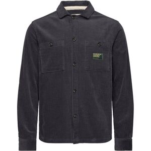 Anerkjendt Aktheo Cord L/S Overshirt M Navy M Anerkjendt Aktheo Cord L/S Overshirt M Navy M