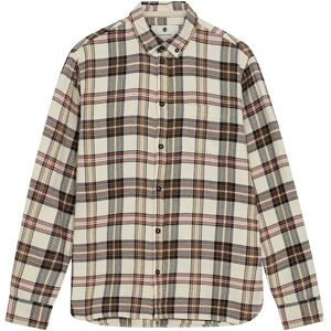 Anerkjendt Akleif Twill Check Shirt XXL Beige XXL Anerkjendt Akleif Twill Check Shirt XXL Beige XXL
