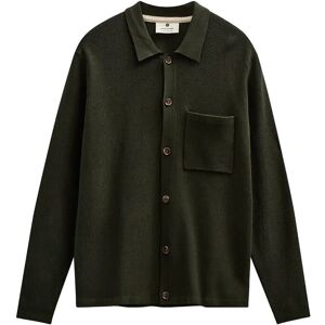 Anerkjendt Aksvend Needle Rib Knit Cardigan XL Green XL Anerkjendt Aksvend Needle Rib Knit Cardigan XL Green XL