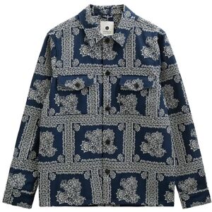 Anerkjendt Akoscar Flower Overshirt XL Navy XL Anerkjendt Akoscar Flower Overshirt XL Navy XL