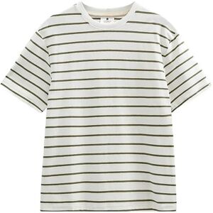 Anerkjendt Akvillads Structure Stripe Ss Tee XL White XL Anerkjendt Akvillads Structure Stripe Ss Tee XL White XL